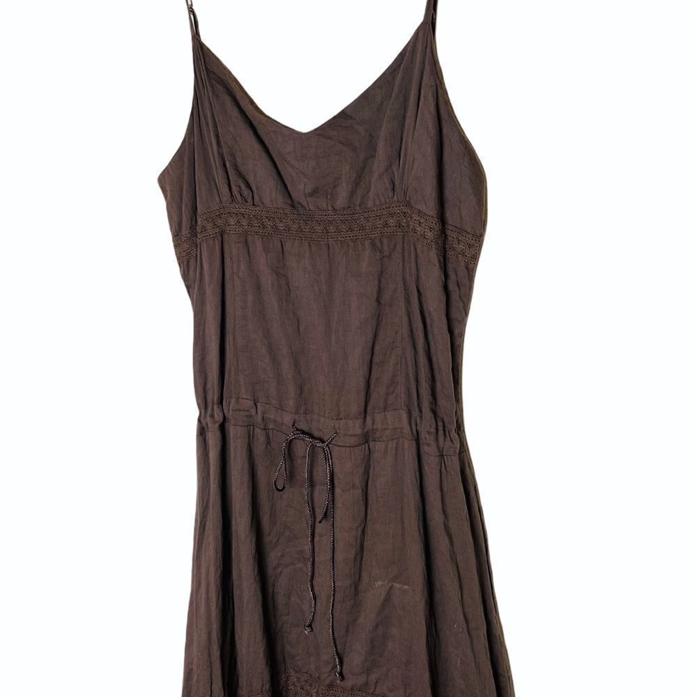 NWT ANGL JFW Brown Maxi Dress 13